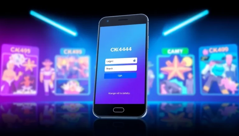 Guide to ck4444 login app android for seamless access to online gaming, featuring smartphone interface and quick login steps for players in Bangladesh.