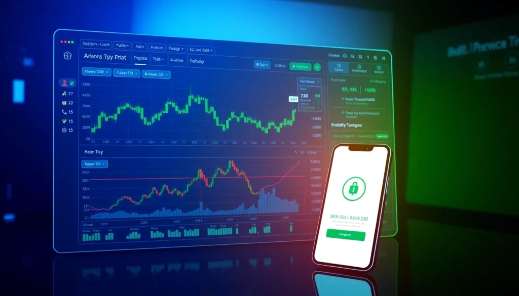 AICoin下载:展示丰富行情图表的专业加密货币交易界面,强调安全与操控便捷性,适合投资者使用。